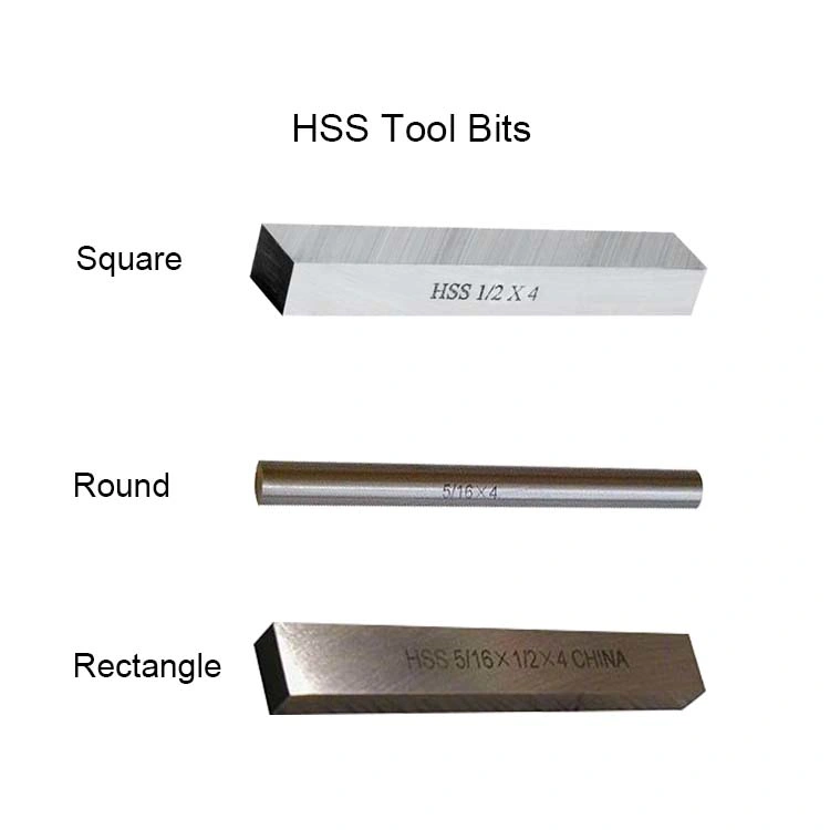 Praça HSS esboços de ferramenta Ferramenta Torno Bits Bits para tornos de Corte da Máquina