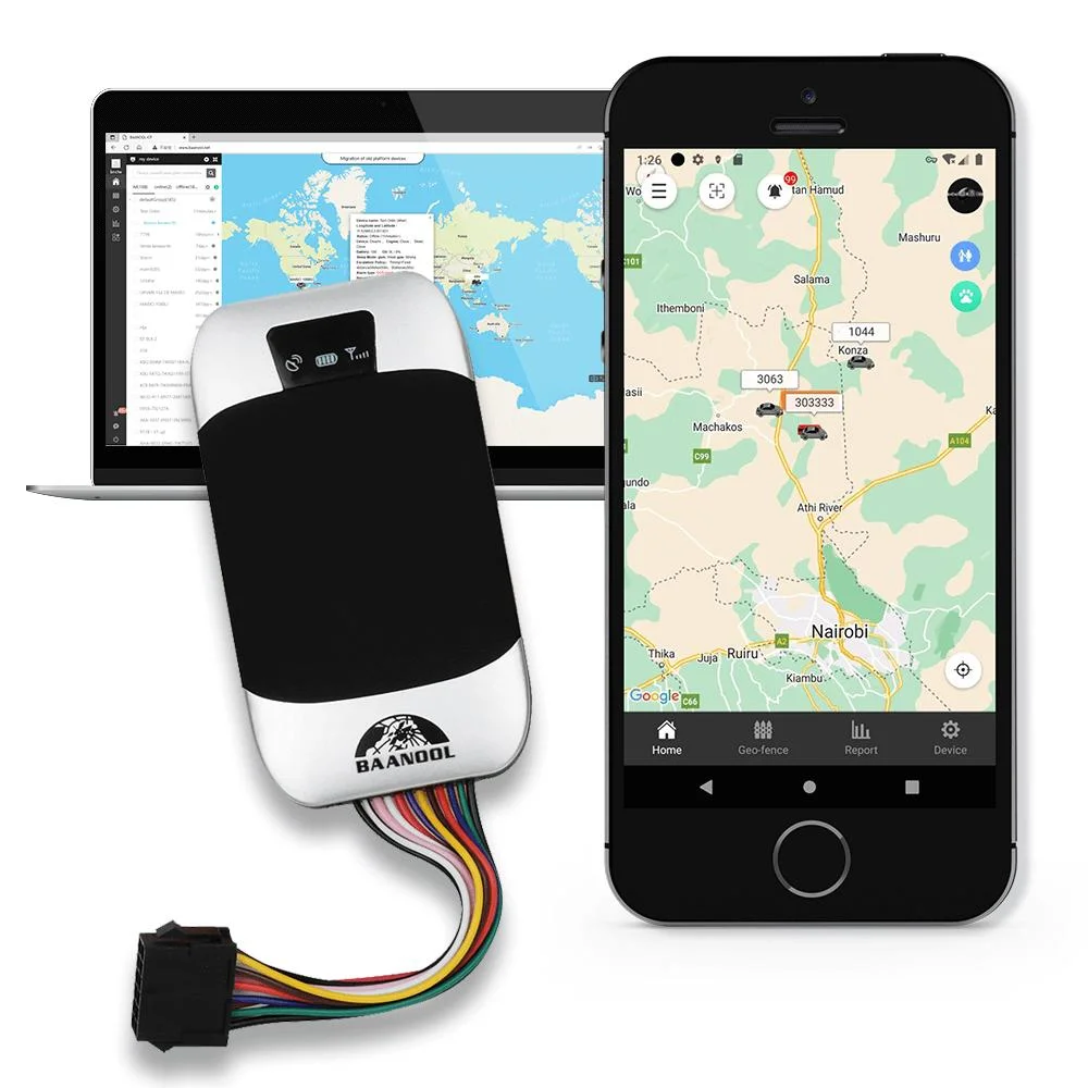 Waterproof GPS Auto Parts Car Monitor Coban GPS Tracker Tk303f GSM Communication Tracking by APP Platform