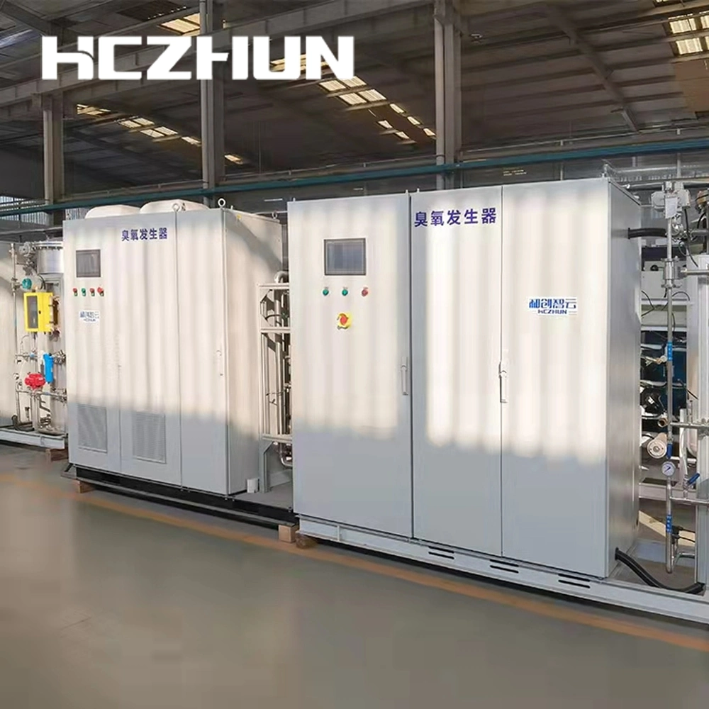 Hersteller 6kg/HR industrieller Ozongenerator für Abwasser reduzieren Cod BOD Wasseraufbereitung