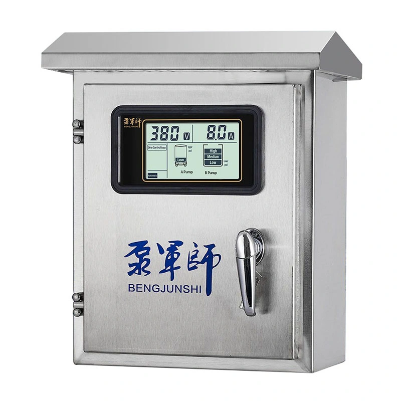 3-Phase LCD Automatic Duplex Water Level &Pressure Pump Control Box