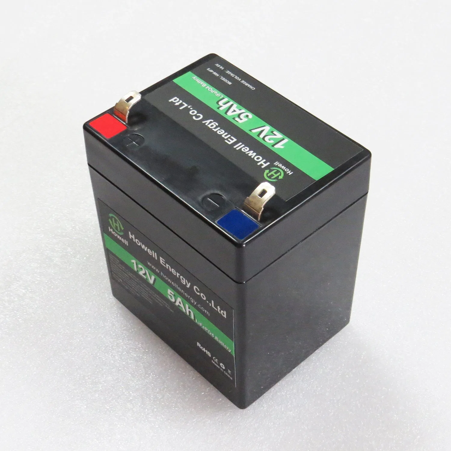 IEC62133 Approved Replacement 12.8V 5ah Lithium LiFePO4 Battery for UPS