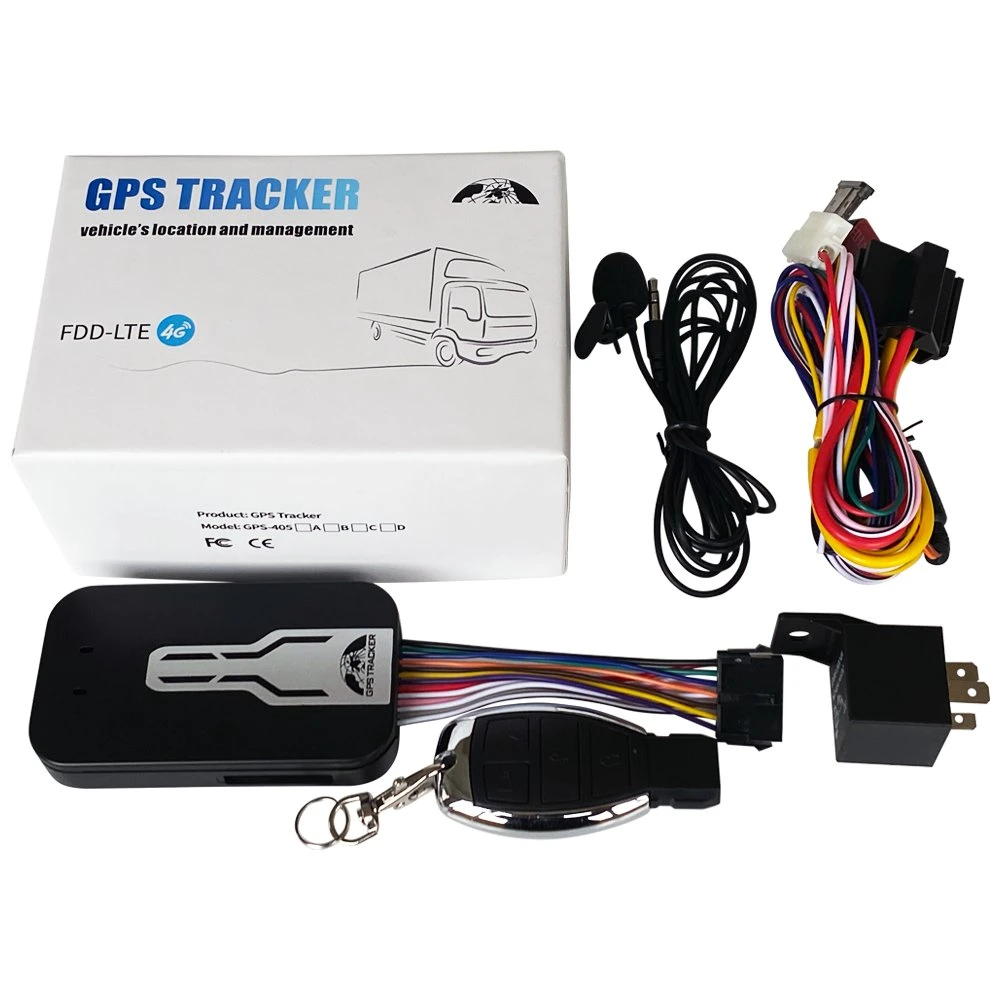 Control de alta calidad Mini GPS Tracker Mini Car Tracker 4G 3G GPS405A con alarma de humedad de temperatura/ Sos / micrófono