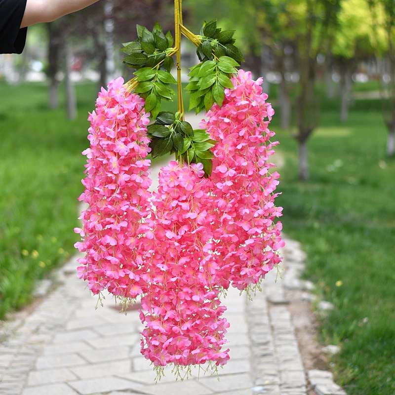 Wedding Home Decoration Colorful Artificial Artificial Wisteria Flower