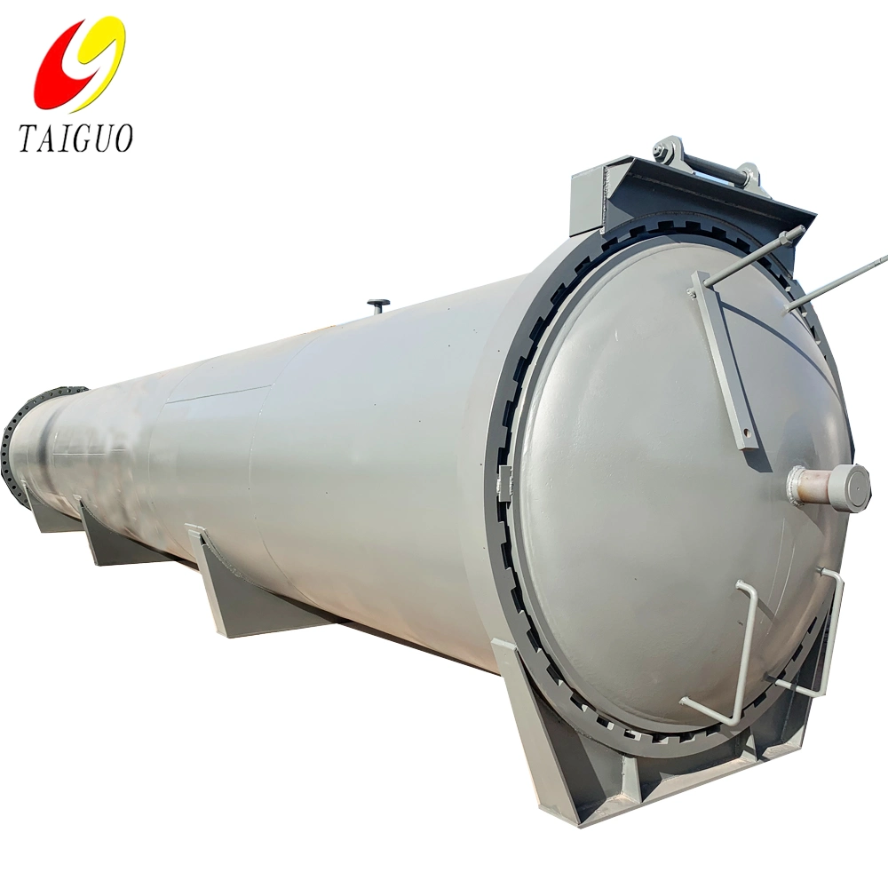 Horizontal Industrial Steam Autoclave for Rubber Vulcanization