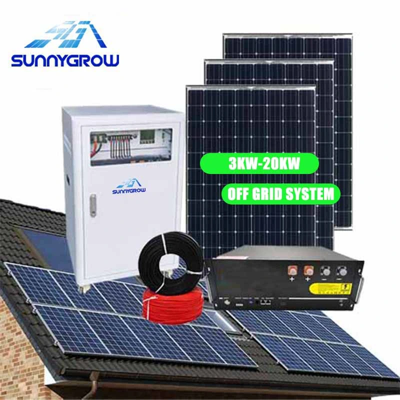 Factory Price TUV CE Approved Power off on Grid Solar Energy Storage System