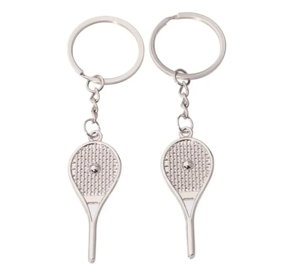 OEM Stainless Steel Tennis Ball Keychain