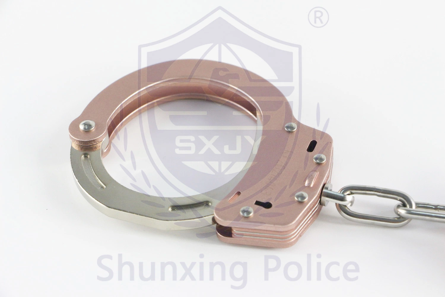 Premium Quality Riot Control Military Police Titanium Alloy Security Handcuffs