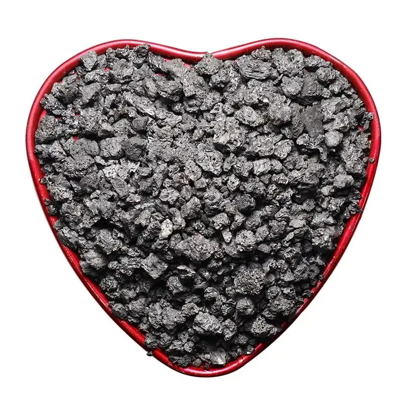 Custom Made 1-3/3-5/5-8 mm Low Sulfur Coated Calcined Petroleum Coke Calcined Pet Coke From Tianjin Hongrun in China of Semi Coke