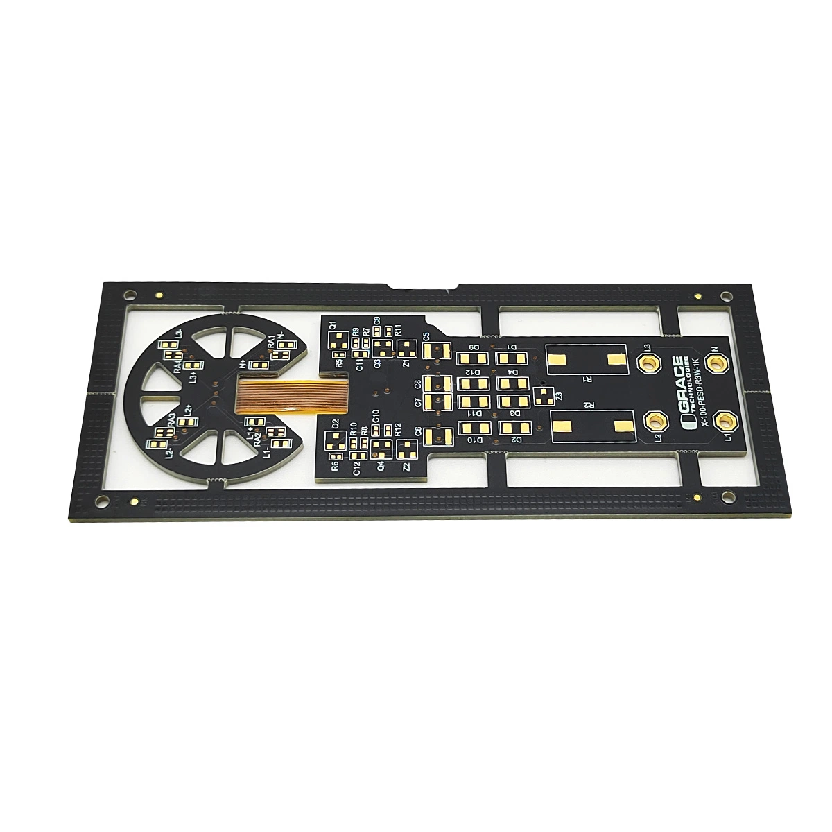 Electronics Rigid-Flex Printed Circuit Board PCB Board Assembly for Electronics