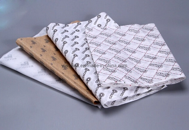 Top Grade 17g Copy Paper Color Snow Pear Paper Clothing Wrapping Paper with Full Filled Printing