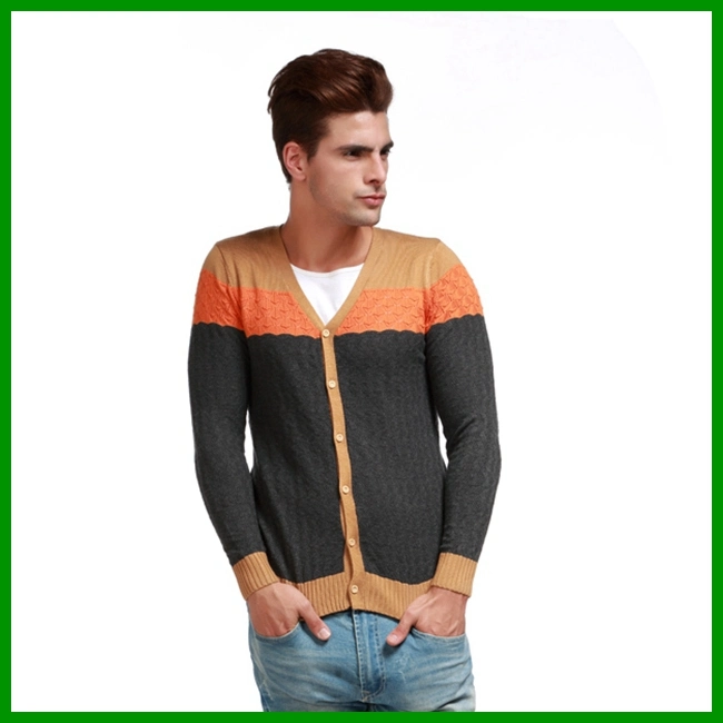 Best Price for Men Fashion Jackquard Sweater Jersey Pullover with Special Knitting
