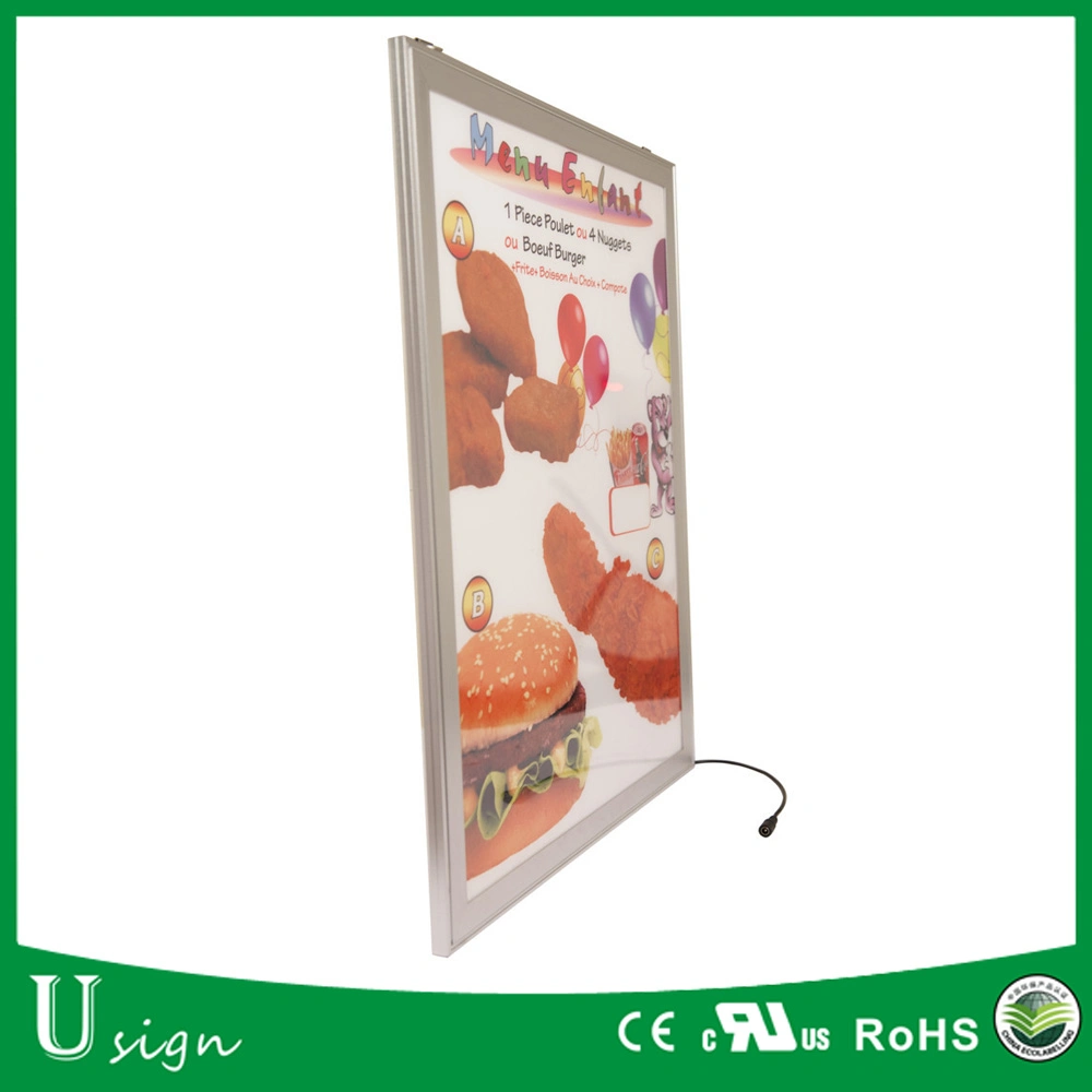 High Brightness Snap Frame LED Advertising Display