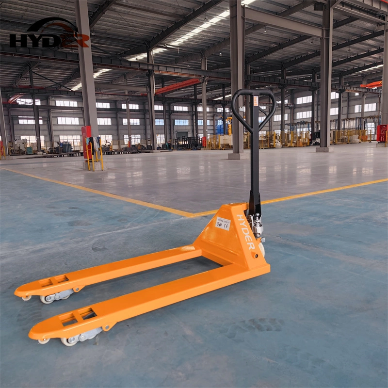 Hyder Brand 2t Walkie Hand Pallet Truck with PU Nylon Wheels