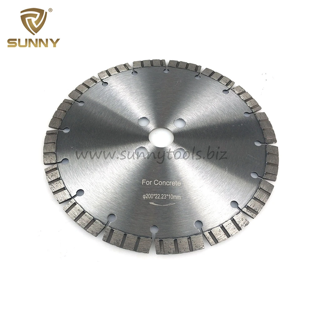 200mm Laser Welded Turbo Segment Concrete Diamond Saw Blade