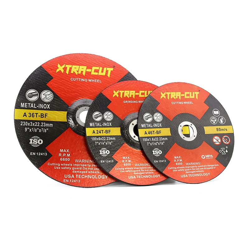 100/105/107/115/125/150/180/230/350/355/400/405mm Cut off Wheel Metal Steel Abrasive Cutting Disc