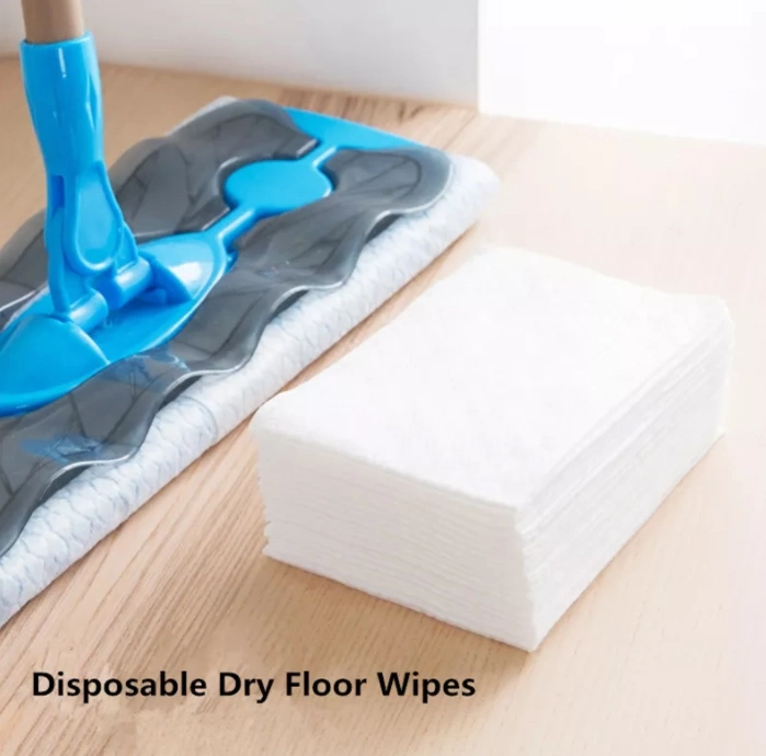 Piso suministros chinos desechables toalla mopa seca Nonwoven toallitas de limpieza de suelos