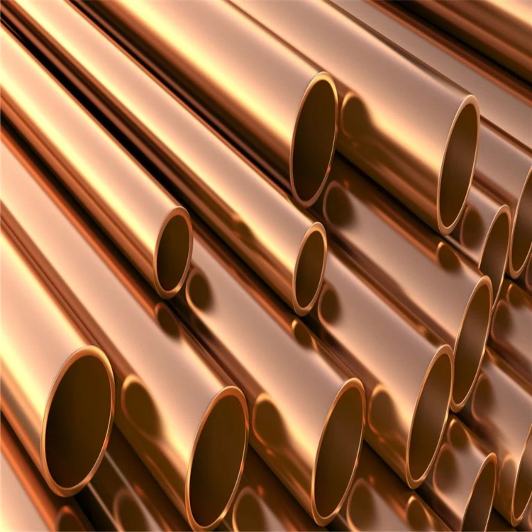 Copper Pipe / Copper Tube High Quality Seamless 1/4", 3/8", 5/16", 3/4" Coil Pipe / Copper Tube T2/Tp2/H62/H65 Large Diameter Copper Pipe/Brass Pipe Price