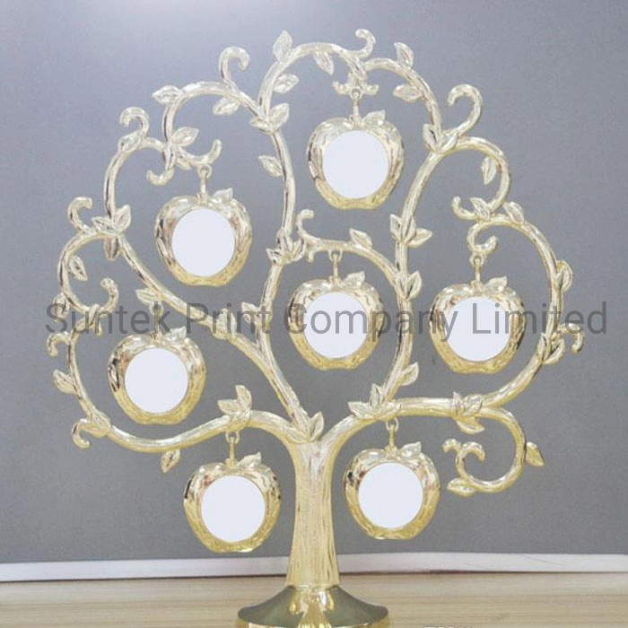 Sublimation Iron + Aluminum Plate Family Tree Frame - Roses