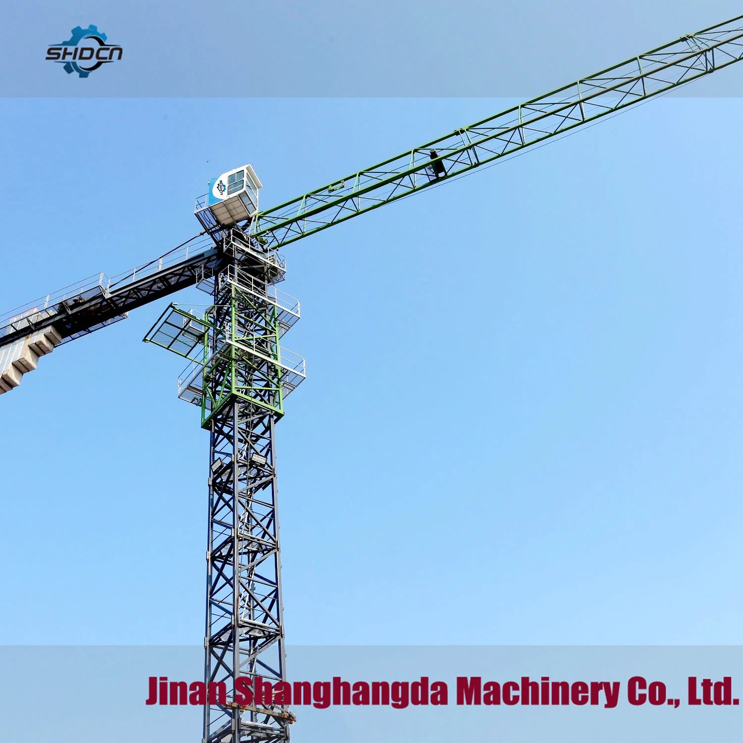 Construction Building Equipment Qtp-7030-16t Tower Crane