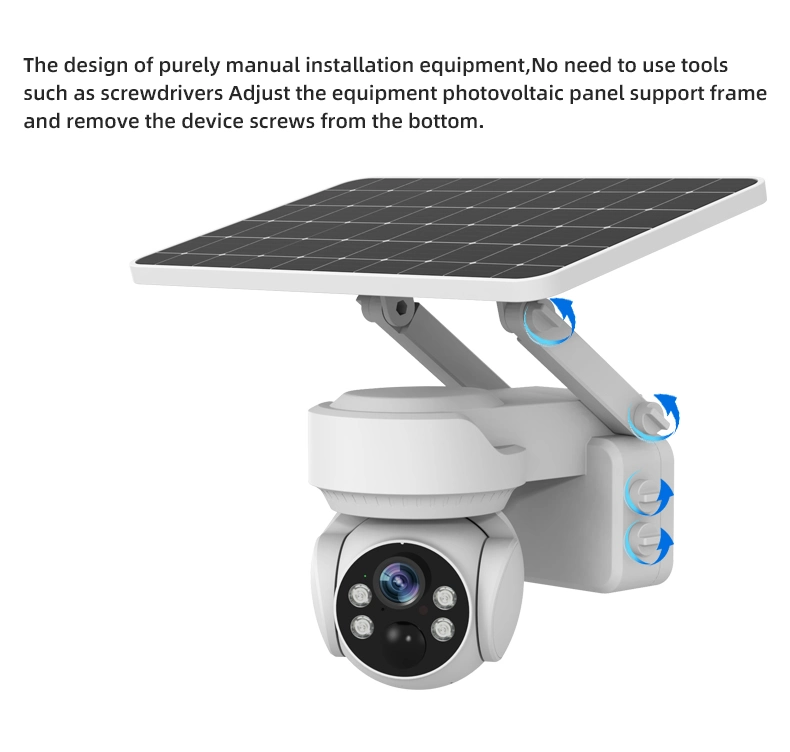 1080P WiFi Wireless Externa da bateria a energia solar câmara CCTV