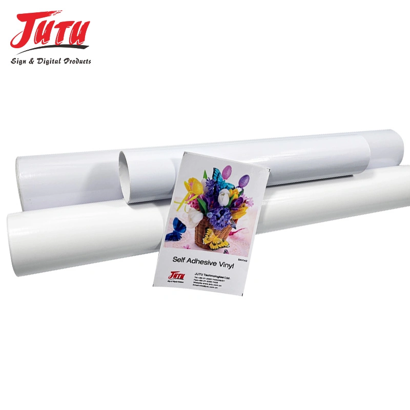 Jutu Digital Carton Box 50m Self Adhesive Film Removable Printing Vinyl Roll Hot Sale