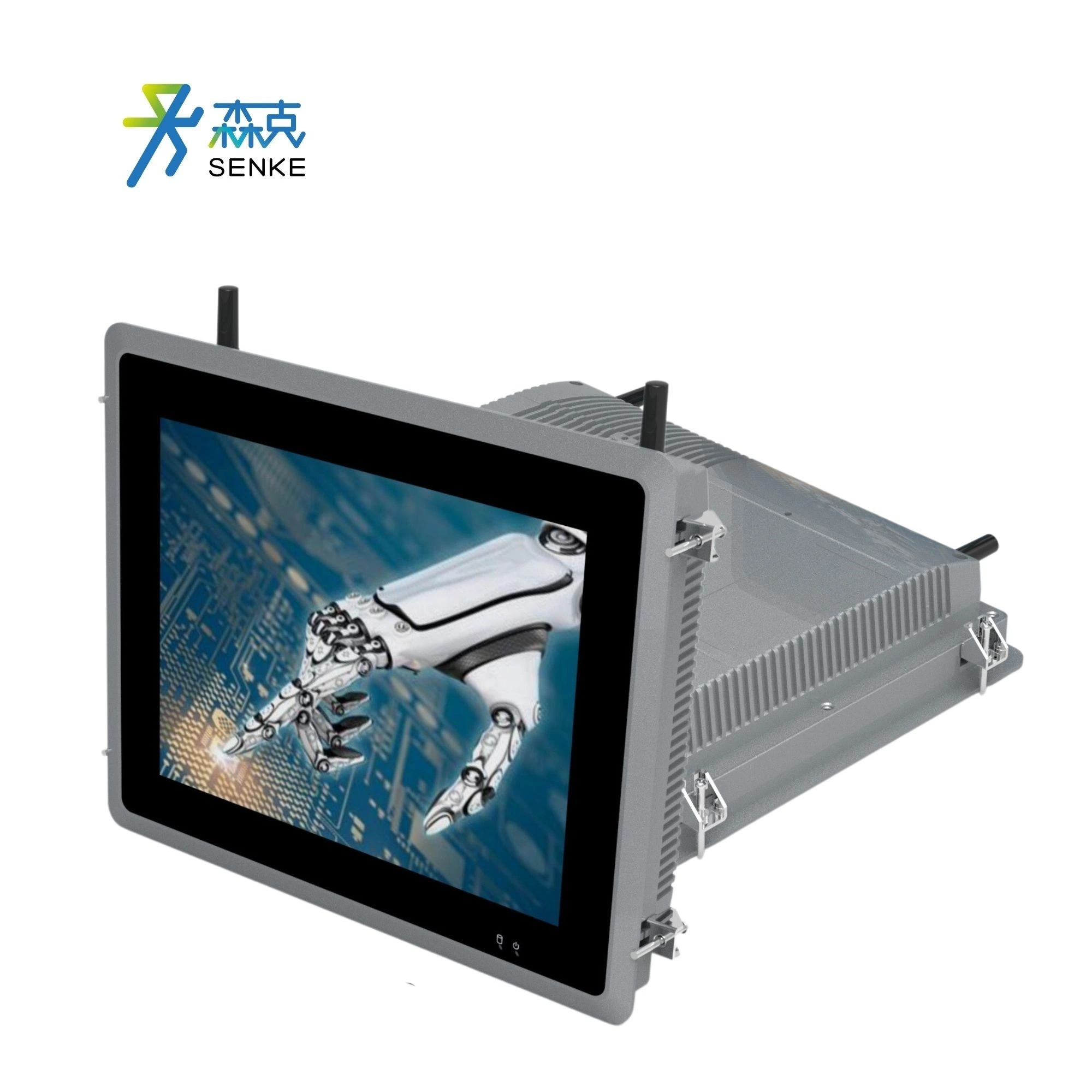 Senke Touchscreen All in One Panel PC Tablet Computer Touch Screen Wall Mount Industrial Screen Panel PC