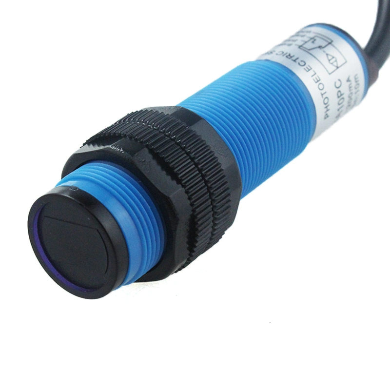 Plastic Cylindrical Photoelectric Electronic Switch Sensor