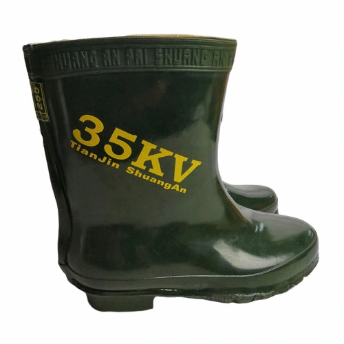 Professional botas de caucho para Calzado Outdoor Bota de lluvia Botas de seguridad industrial