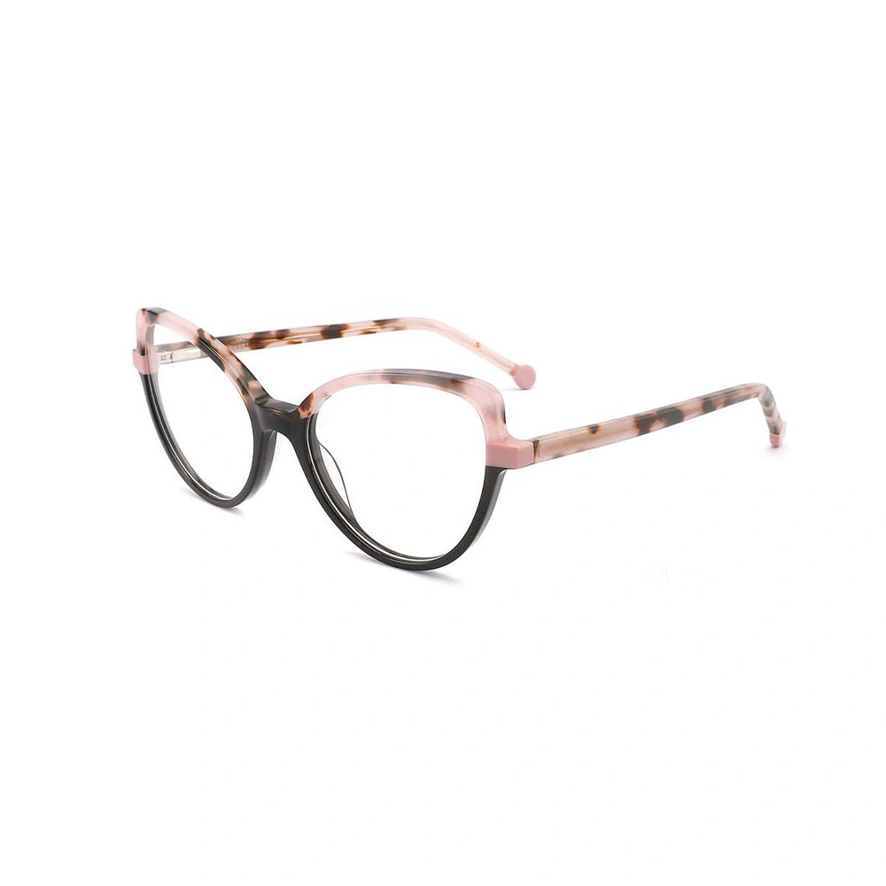 Gd Stylish Style Acetate Lamination Optical Frames Women Acetate Eyeglasses Frames