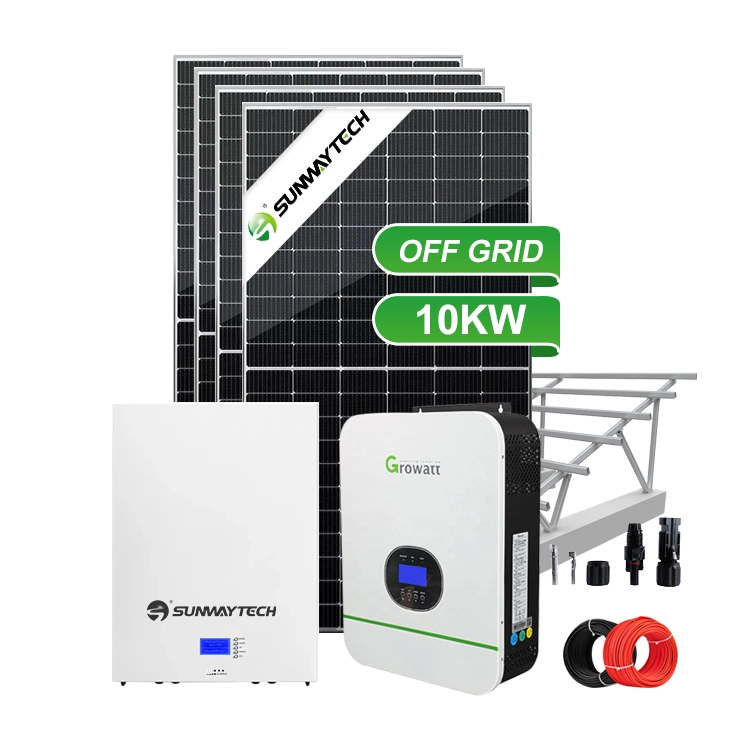 Off Grid 3kw 5kw 6kw 8kw 10kw Solar komplett Offgrid Solarsystem-Heimnetzkit