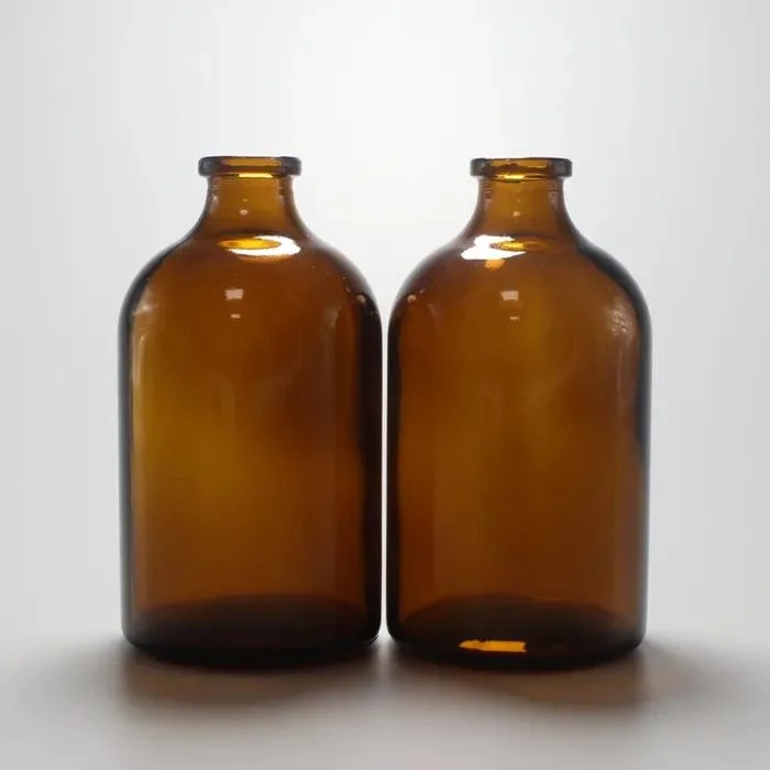 Pharmaceutical 15ml 30ml Clear and Amber Moulded Glass Bottle Price