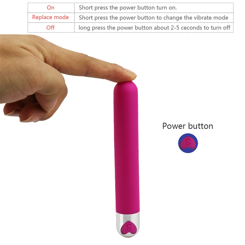 Amazon Hot Sale Multi Speed Vibrating Mini Bullet Vibrator for Woman Sex Toy