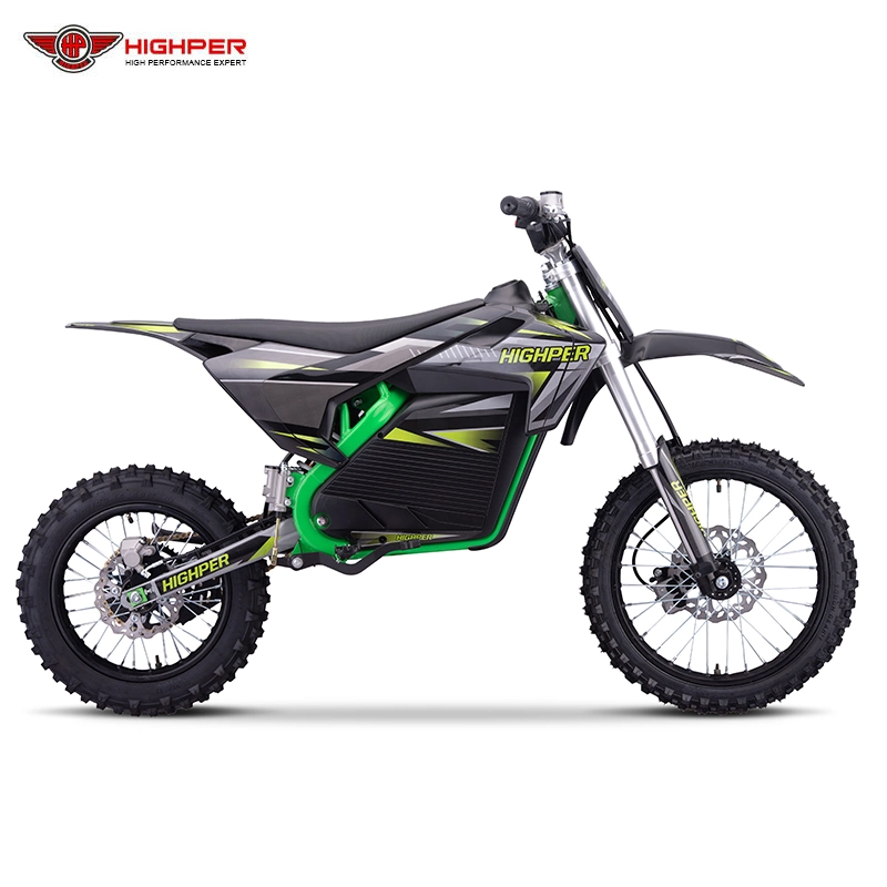 17/14 Electric Dirt Bike 5kw 72V off Road Motorcycle