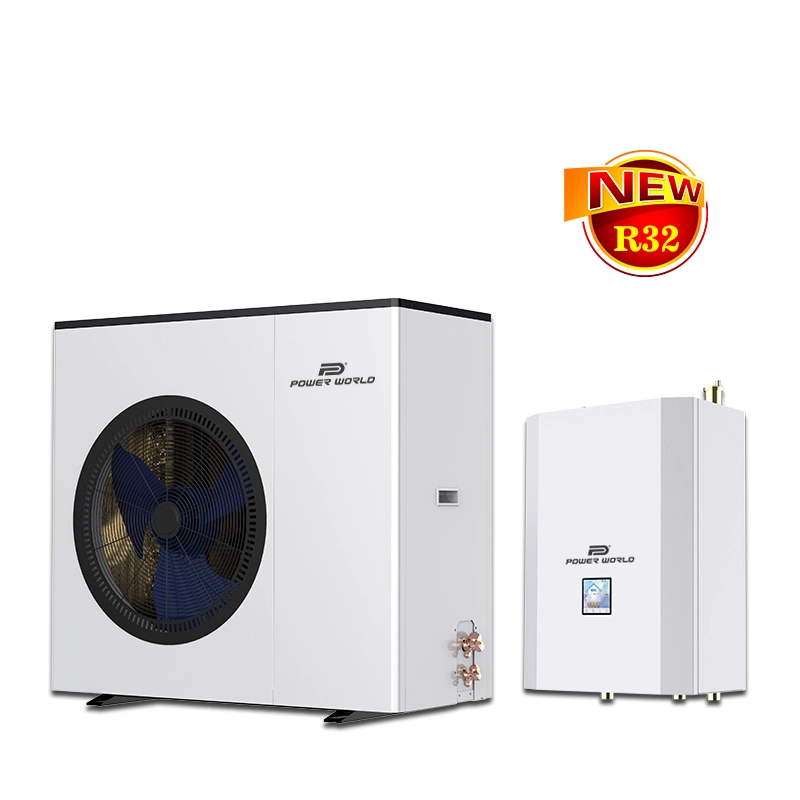 Full Inverter Split Air Source Heat Pump Evi R32 ERP a+++ High R410 Air Source Heat Pump for Hot Tub