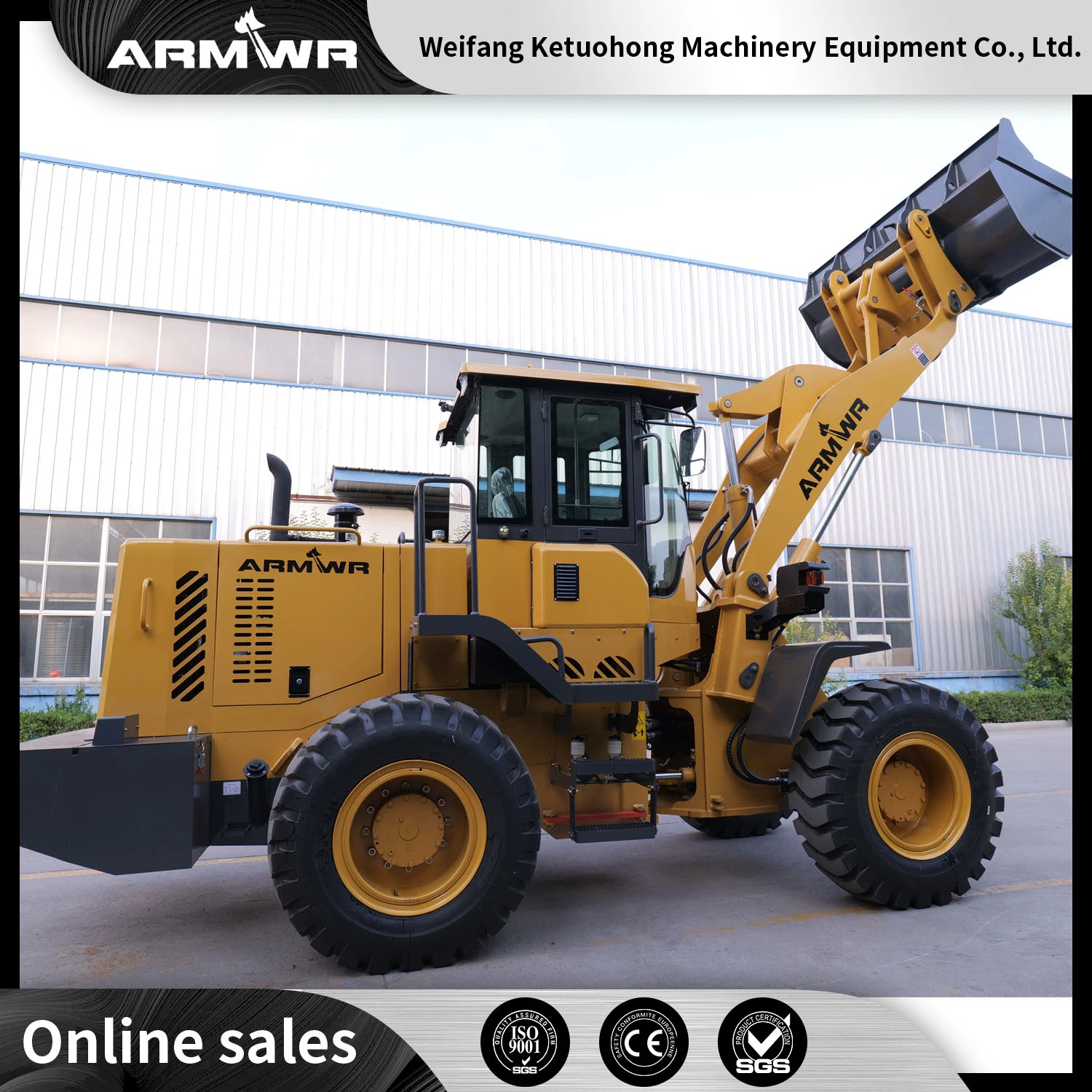 China Basic Customization hidrostática barata CE 4WD Zl939 Frontend/Compact/pala de ruedas/Payloader/Bucket Pala cargadora con accesorio para maquinaria de construcción