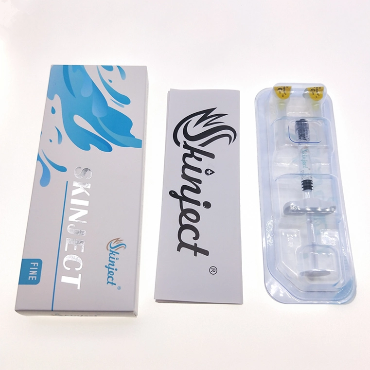 Skinject Skin Filler Forehead Anti Wrinkle Huyaluronic Acid Gel Dermal Filler Liquid Injection