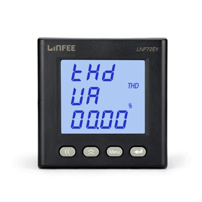 Lnf72ey-C AC Panel Power Meter Digital LCD Multifunction Energy Electric Analyzer Meter