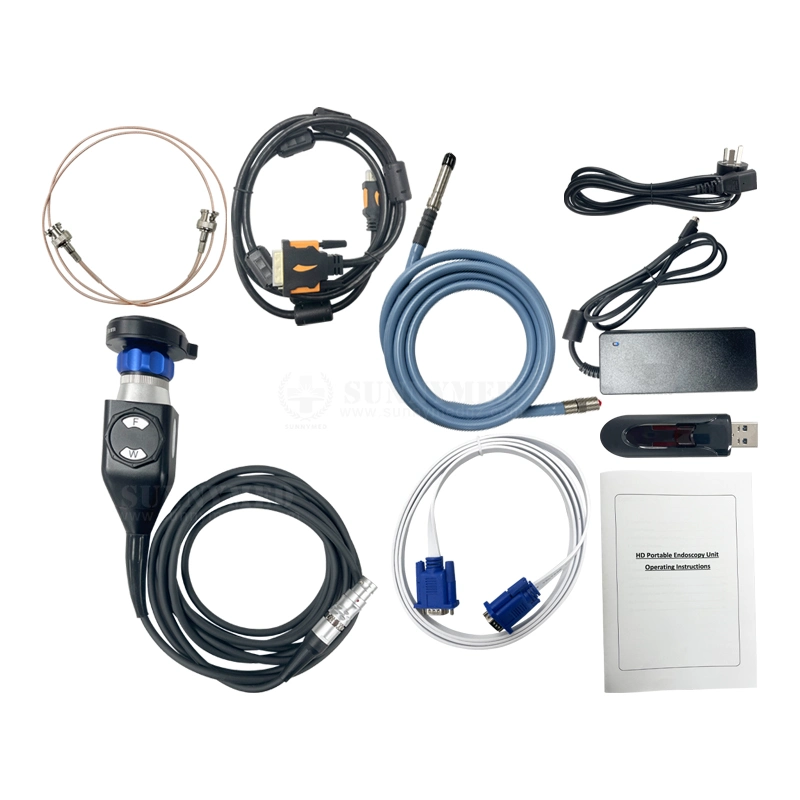 Sy-PS046A HD Recorder + LED Light Source + Standard Monitor + Endoscopy Camera