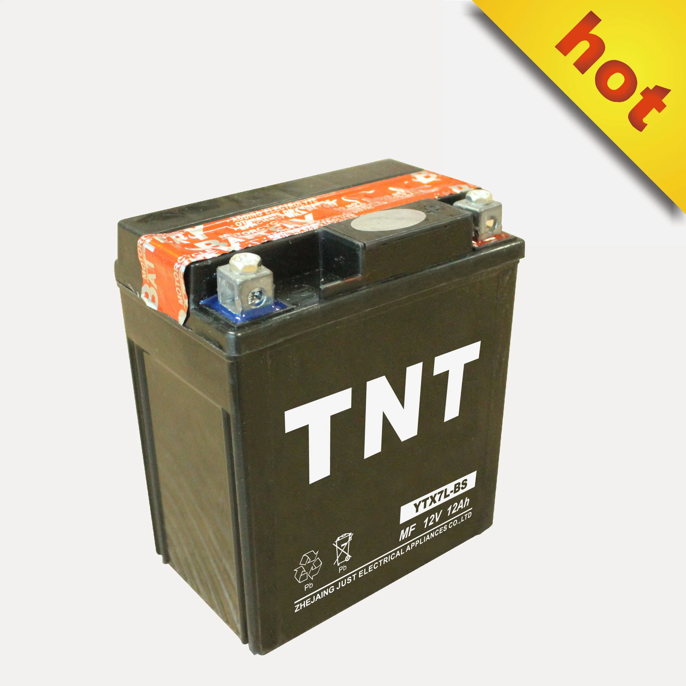 12n10-B2 Dry Charged Battery Acid Battery Motorcycle Battery