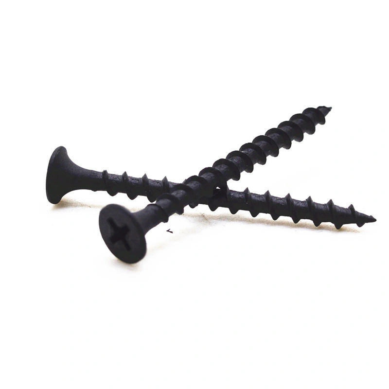 Bugle Head Gypsum Board 3.5X25 Black Drywall Screw