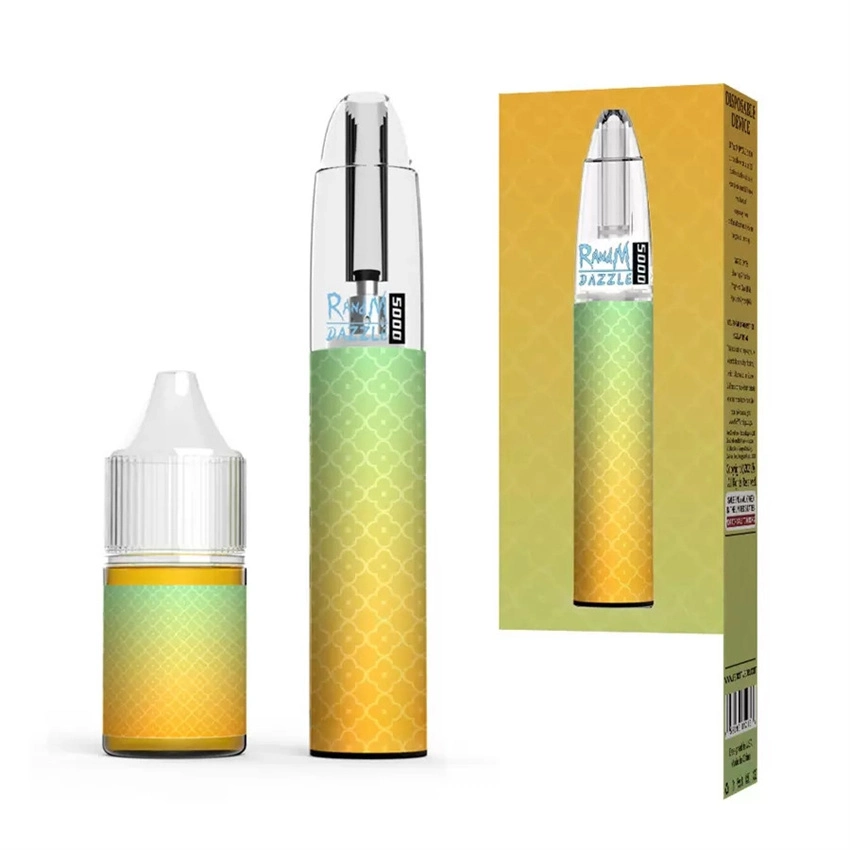 Meilleure vente Randm Dazzle 6 saveurs dans 5000 bouffées Vape stylo jetable