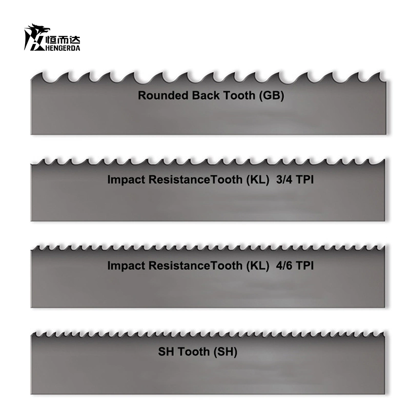 Varias sierras de cinta de herramientas de corte de precisión de metal fabricadas en China Excelente Corte de Bimetal Bandsaw