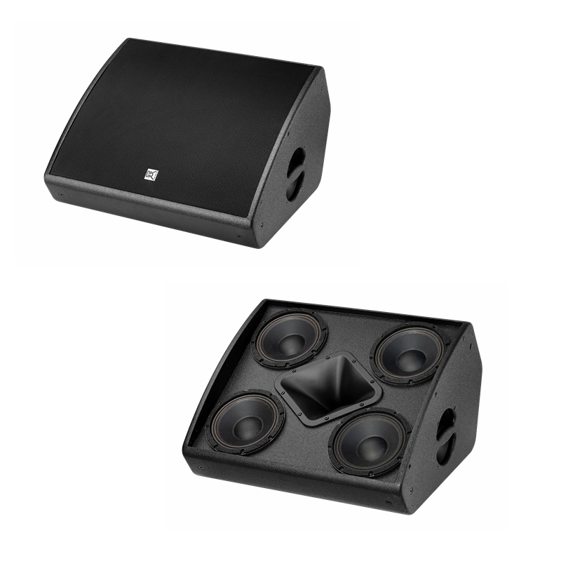 Cvr Professional Audio Monitior System Waterproof Durable Wooden Box Speakers