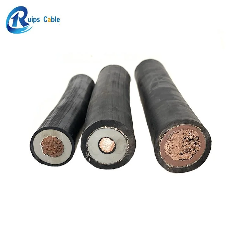 0361tq BS 683 cable de soldadura negro 90° C Ep caucho Cables flexibles revestidos aislados y CSP (HOFR)