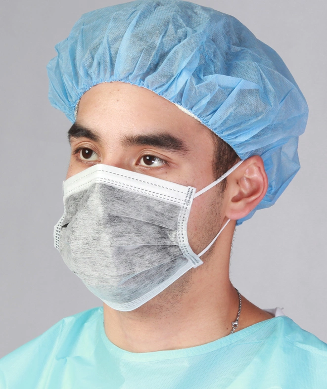 Quality 3 Ply Non-Woven Medical Surgical Face Mask Safety Respirator Dust Mask