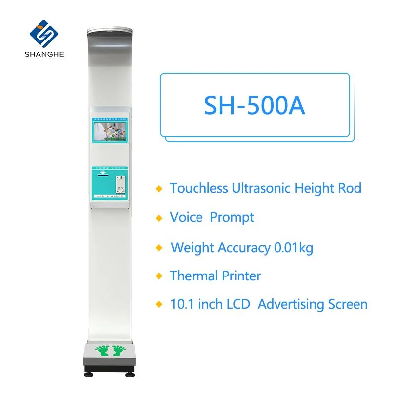 Automatic Weight and Height Measure Machine for Human Digital Weighing Scale