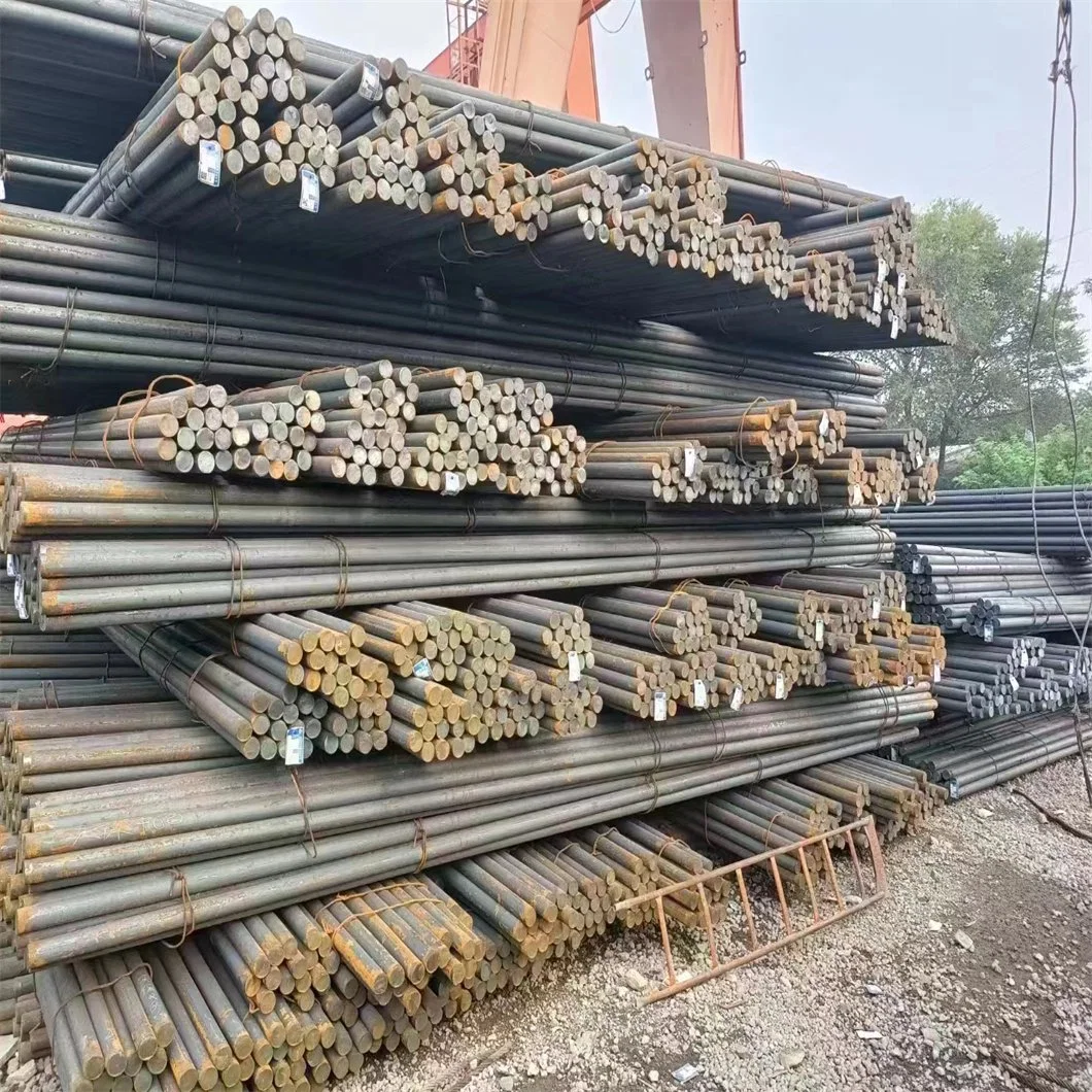 Large Stock Round Steel Bar ASTM A29 Hot Rolled Cold Drawn Carbon Round Steel Solid Carbon Steel Rod Forged Steel Bar