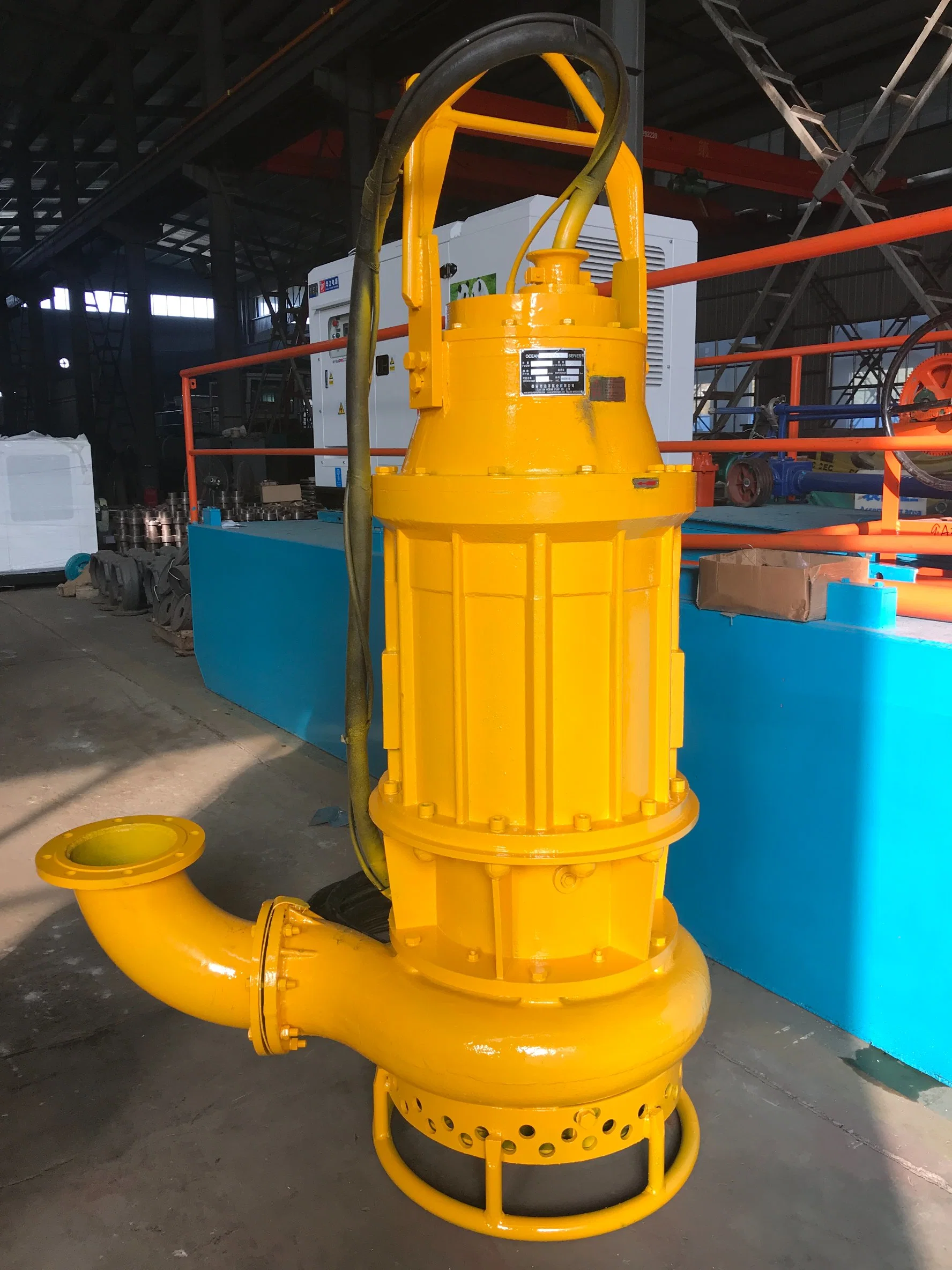 High quality/High cost performance  Cheap 37kw Cast Iron Dirty Water Vertical Submerged Slurry Pump