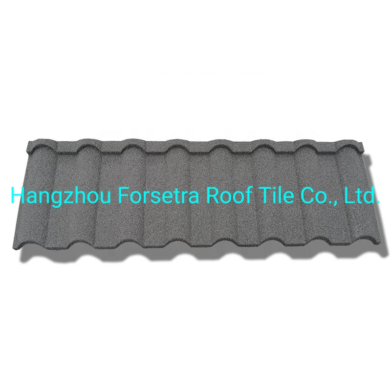 Fireproof Color Stone Coated Metal Roof Tiles New Construction Materials Green House Roof