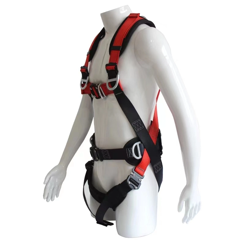 High quality/High cost performance  Outdoor Climbing Mountaineering Full Body Safety Belt Construction Work Rescue